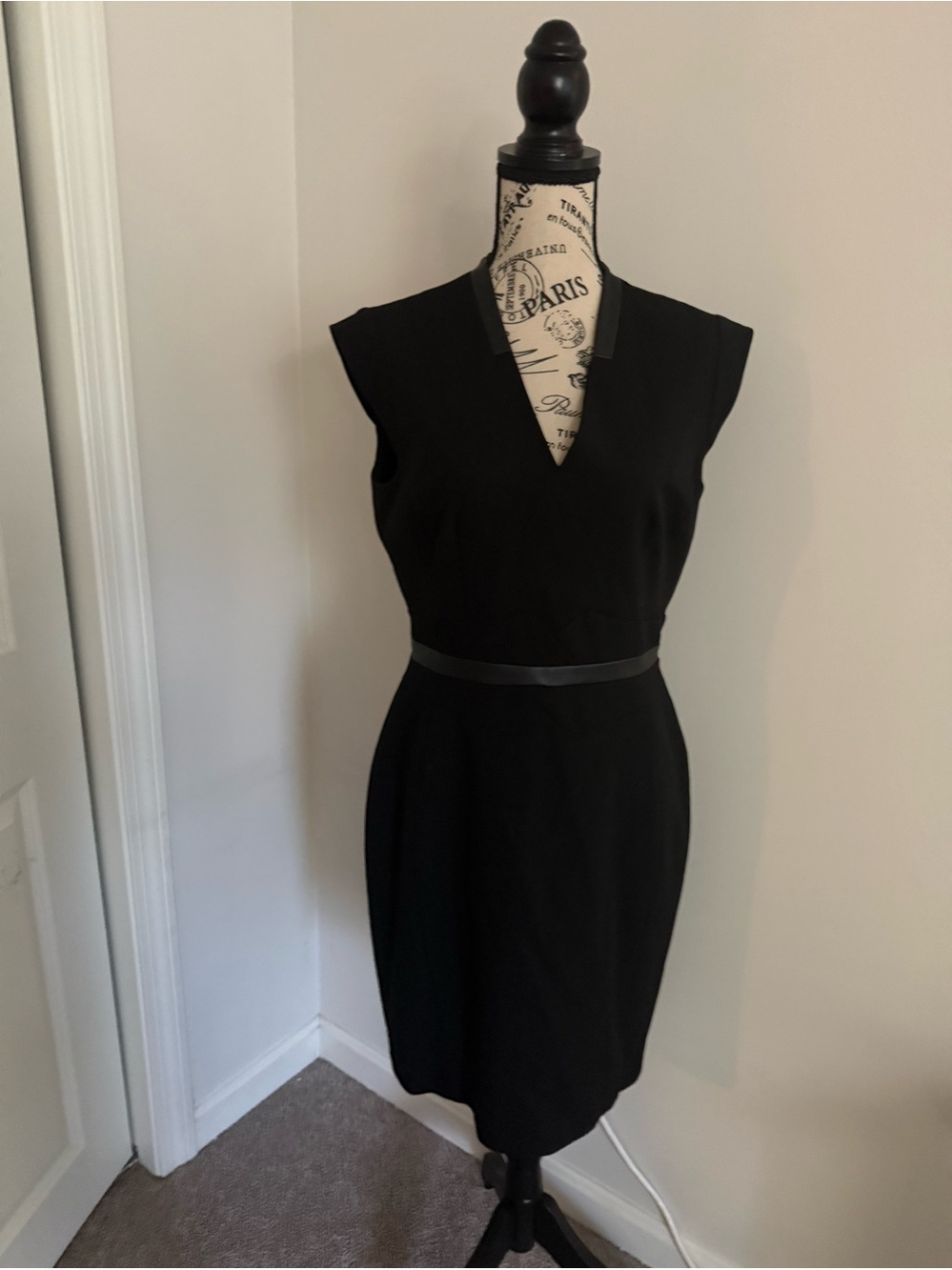 Karen Millen sleeveless Black dress